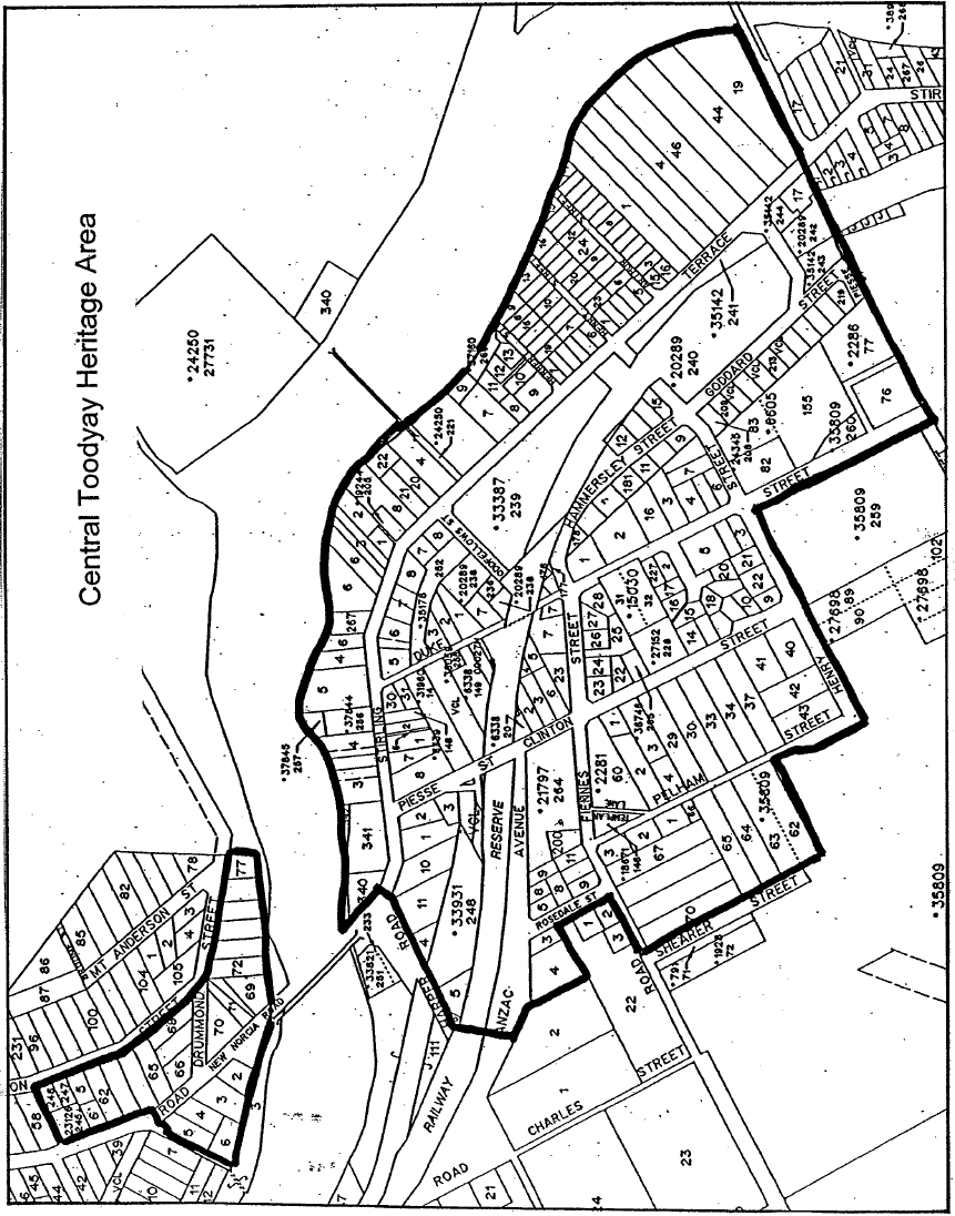 Keady Development Map Shire of Toodyay Local Planning Policies (File 6 HTML) | PropCode Library
